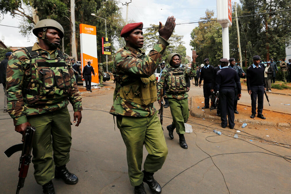 Kenijska policija na mjestu napada, Foto: Reuters