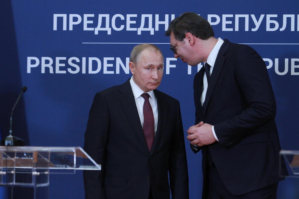 Putin i Vučić, Foto: BETAPHOTO/MILOS MISKOV/MO