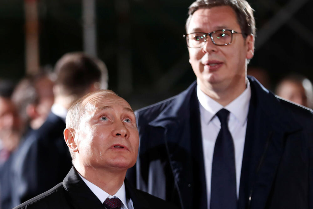 Putin i Vučić, Foto: GORAN TOMASEVIC