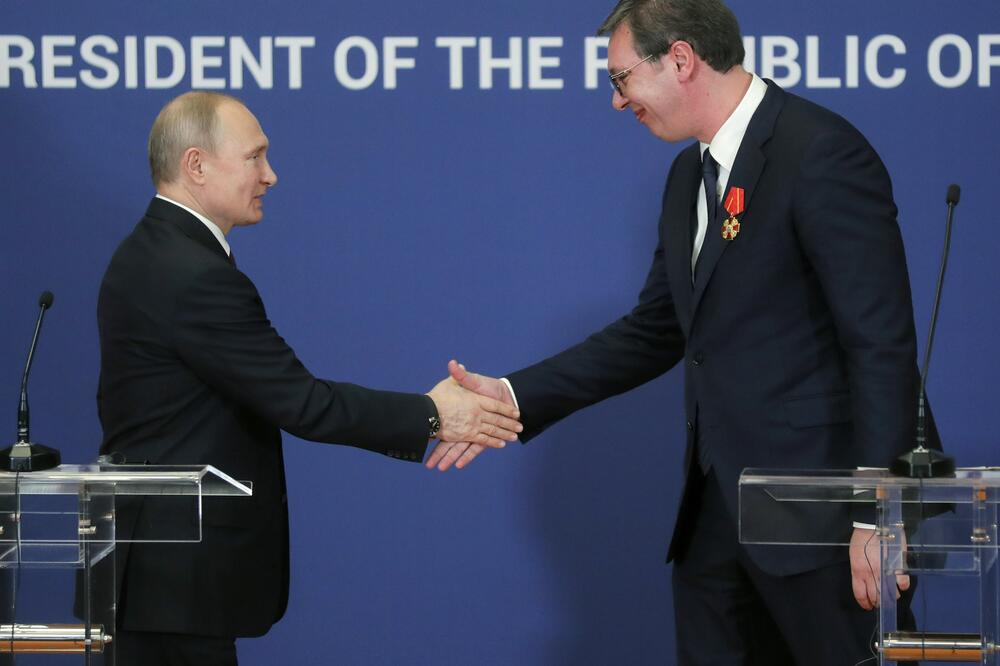 Putin i Vučić, Foto: Reuters