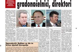 Vremeplov: Pod istragom ministri, gradonačelnici, direktori