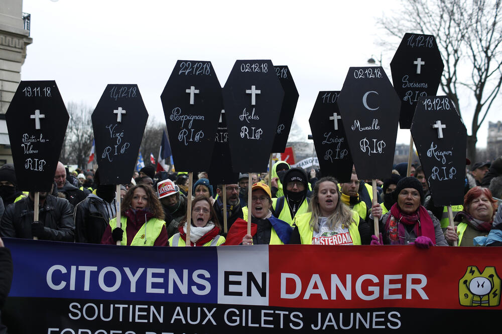 "Građani u opasnosti": Sa ulica Pariza, Foto: Beta/AP