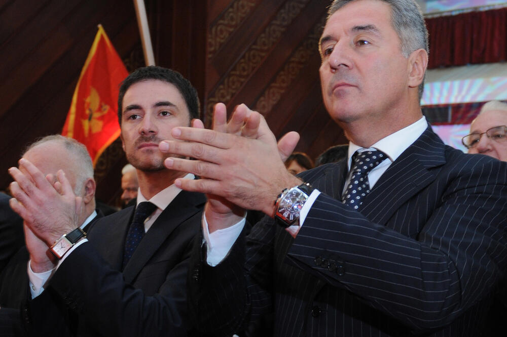 Bogdanović i Đukanović, Foto: Savo Prelević