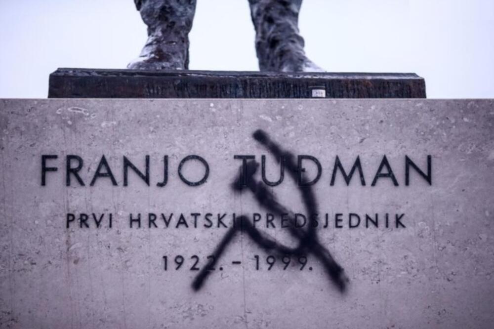 Franjo Tuđman spomenik, Foto: Printscreen