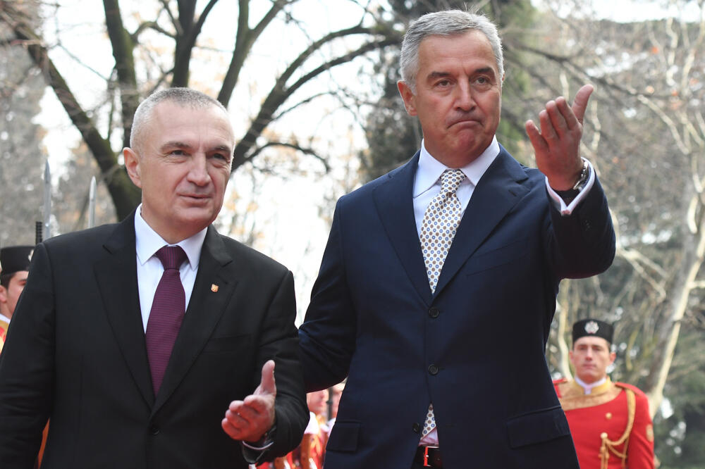 Meta i Đukanović, Foto: Savo Prelević