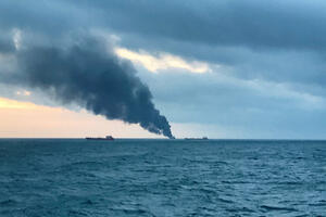 Požar na brodovima u Kerčkom moreuzu: Poginulo 14 ljudi