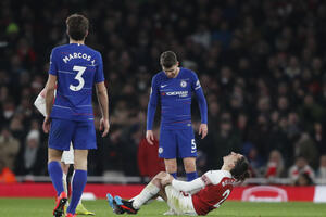 Teška povreda fudbalera Arsenala, pauza možda i devet mjeseci