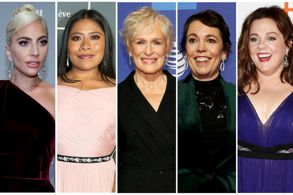 Glumice nominovane za Oskara: Lejdi Gaga, Jalicija Aparisio, Glen Klouz, Olivia Kolman i Melisa Mekarti, Foto: Reuters