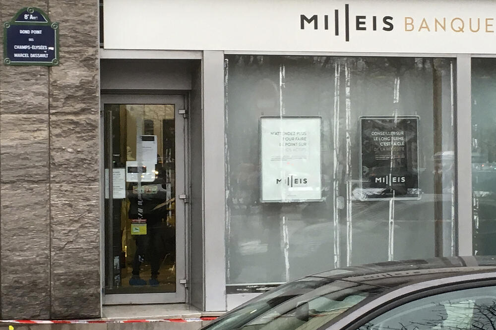 Banka na Jelisejskim poljima, Foto: BETA