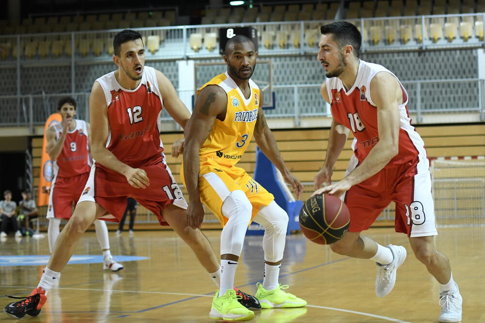 Sa prvog meča Primorska - Lovćen