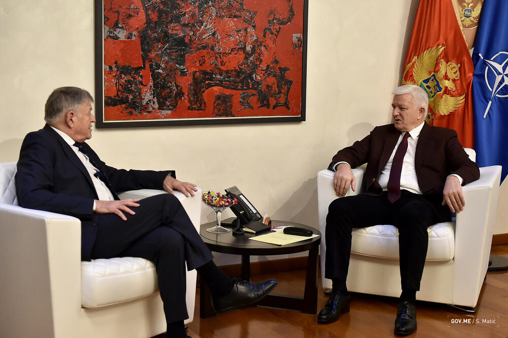 Princ Nikola Petrović i Duško Marković, Foto: Vlada Crne Gore