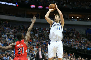 Dirk Novicki na All star meču