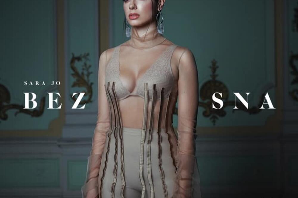 Sa snimanja spota za numeru "Bez sna": Sara Jovanović, Foto: Privatna arhiva