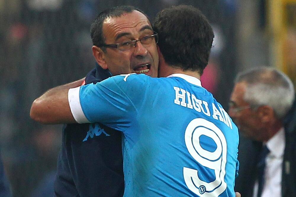 Ponovo zajedno: Sari i Iguain, Foto: Reuters