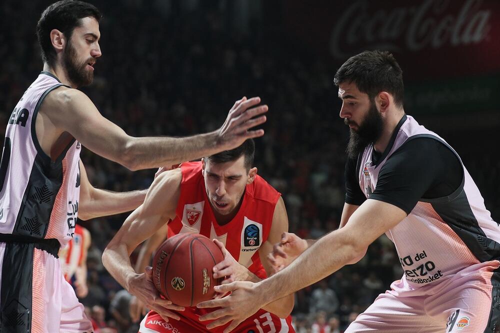 Bojan Dubljević na večerašnjoj utakmici u Beogradu