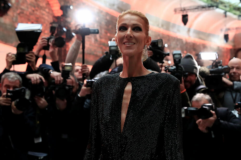 Selin Dion u Parizu, Foto: Reuters