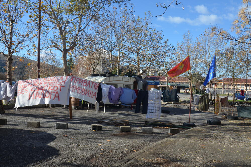 Dio Jerevanske ulice u kojoj protestuje porodica Đurišić (arhiva), Foto: Damira Kalač