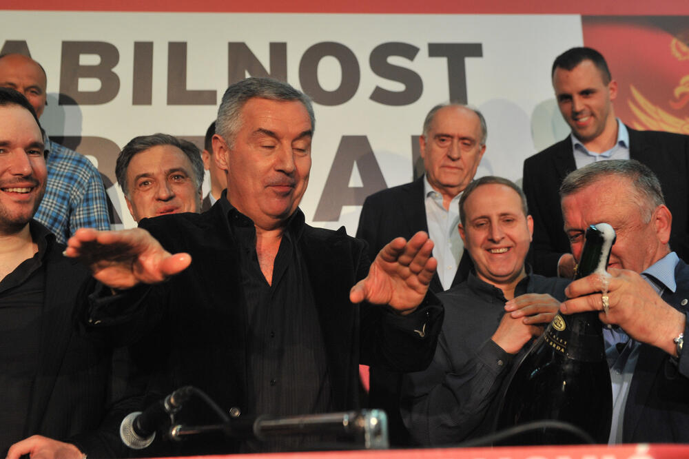 Smanjili troškove za predsjedničke izbore: Slavlje u Đukanovićevom štabu, Foto: Savo Prelević