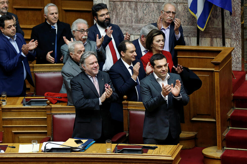 Cipras nakon ratifikacije sporazuma u grčkom parlamentu, Foto: Reuters
