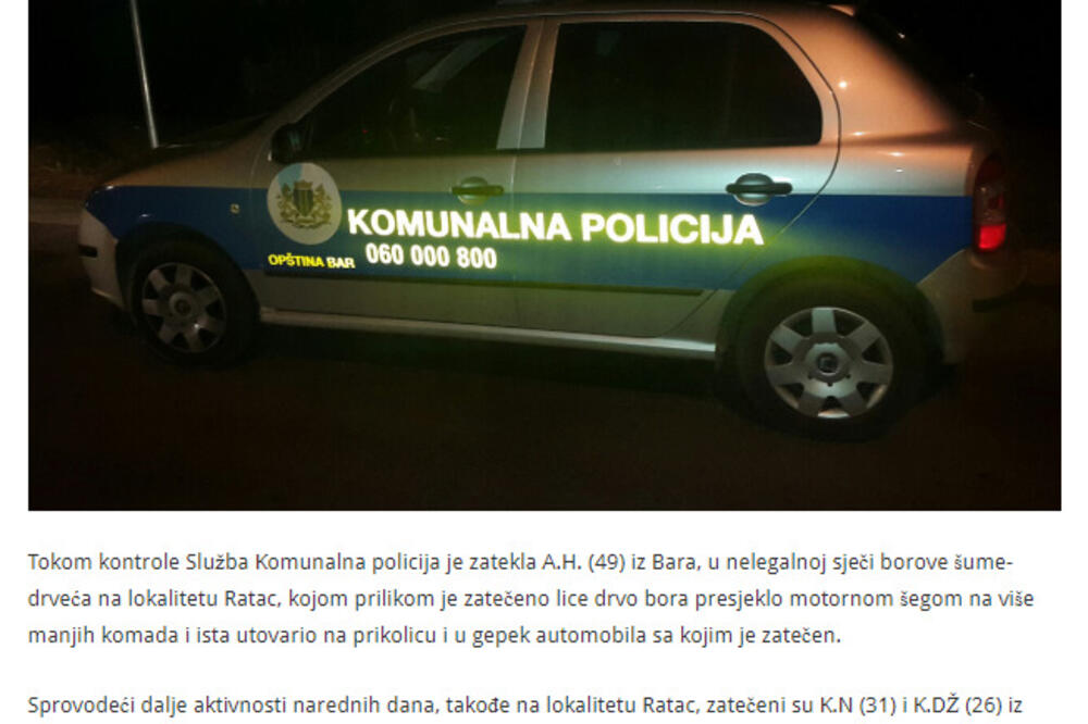 Objavljeno saopštenje, Foto: Screenshot