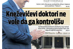 Naslovna strana "Vijesti" za 26. januar