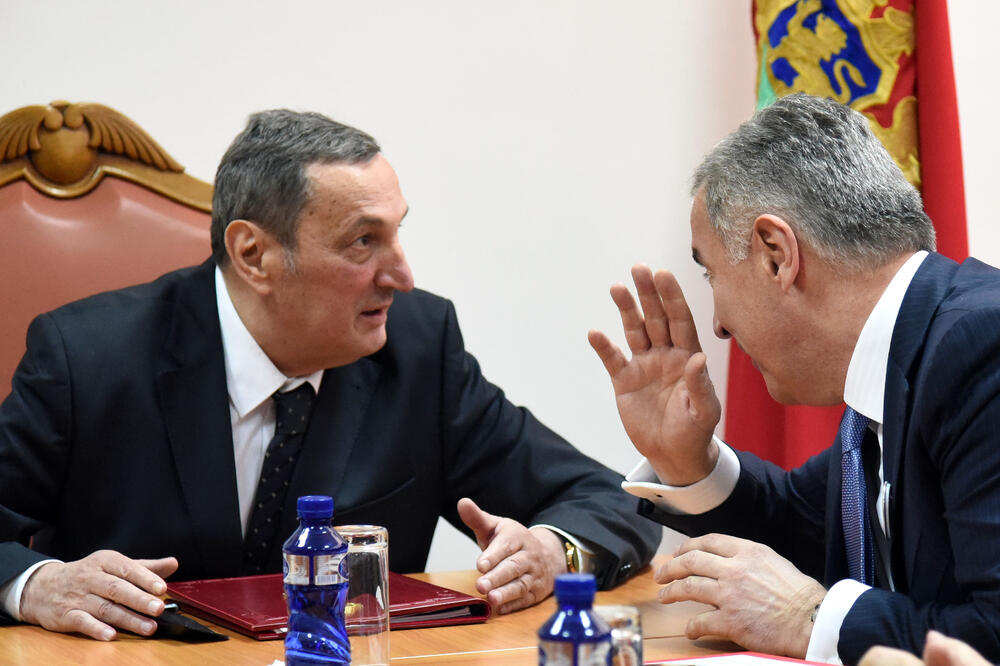 Šaranović i Đukanović, Foto: Boris Pejović