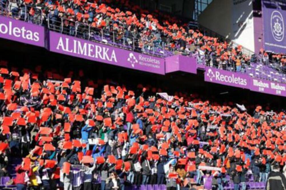Protest navijača Valjadolida
