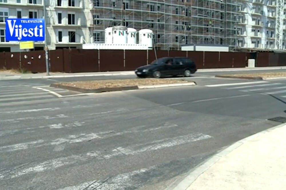 Stari aerodrom, pješački prelazi, Foto: Printscreen (TV Vijesti)