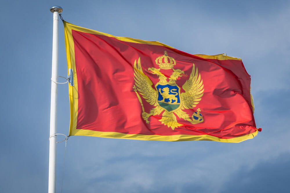 Crna Gora, zastava, crnogorska zastava, Foto: Shutterstock