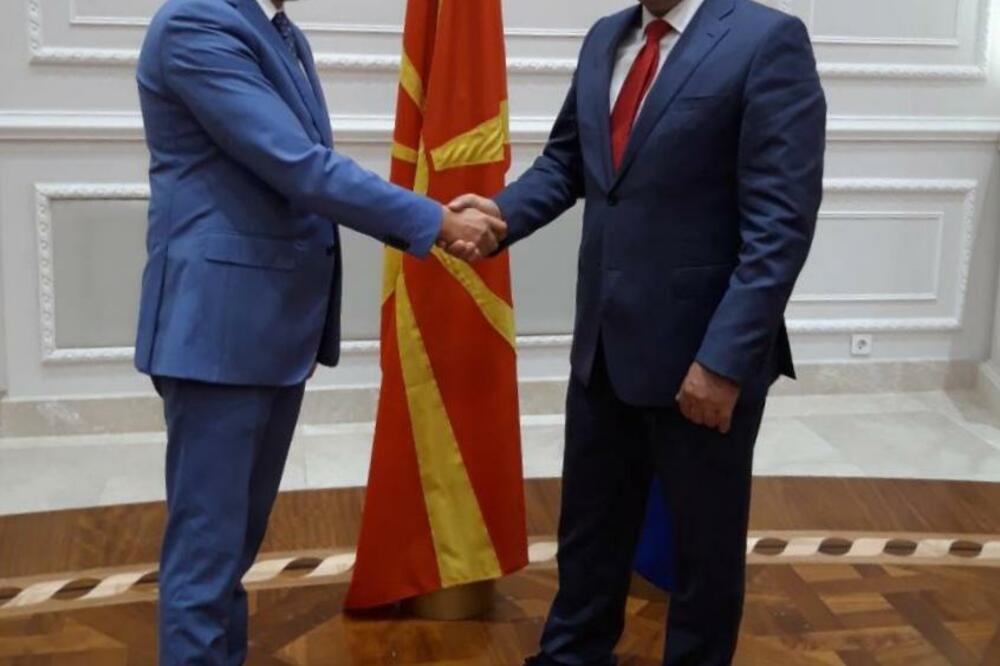 Dritan Abazović, Zoran Zaev, Foto: GP URA