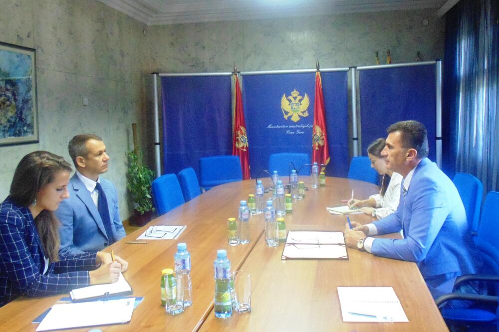 Dragan pejanović, Aleks Taris, Foto: Ministarstvo unutrašnjih poslova