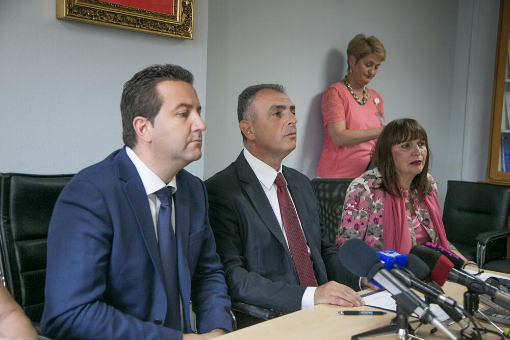 Jevto Eraković, kenan Hrapović, Marina Ratković, Foto: PR Centar