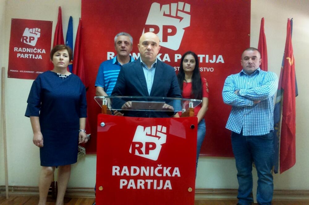 Janko Vučinić, Željka Savković, Radnička partija, Foto: Svetlana Mandić