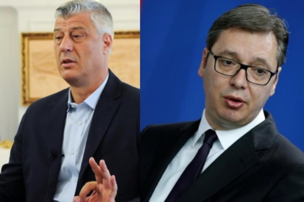 Hašim Tači, Aleksandar Vučić, Foto: Reuters