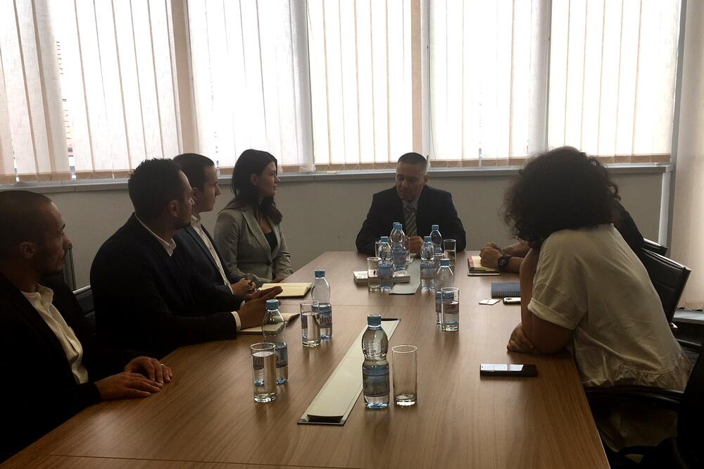 Veselin Veljović. LGBTIAQ sastanak, Foto: Uprava policije