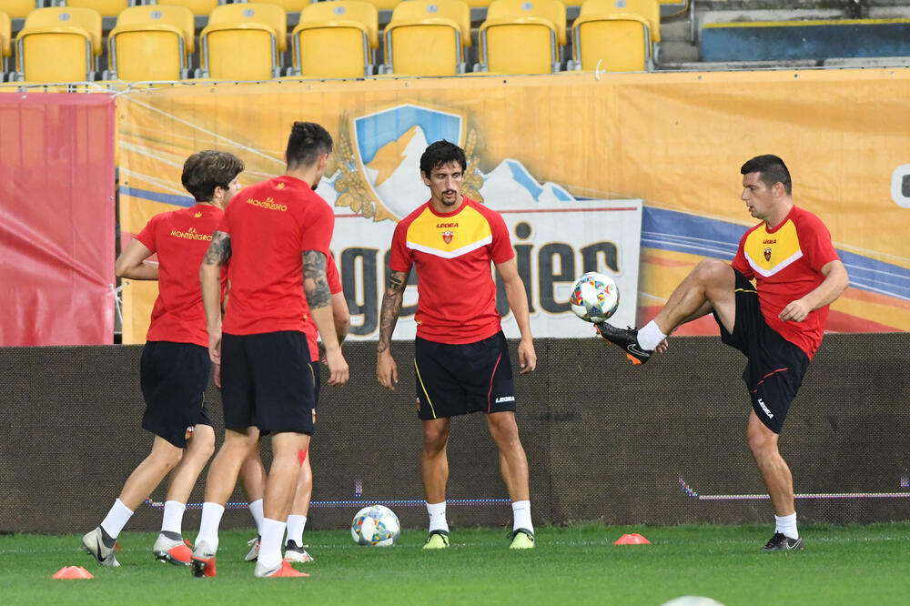 reprezentacija trening tumbaković stojković, Foto: Savo Prelević