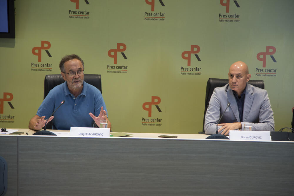 Dragoljub Vuković, Goran Đurović, Foto: PR Centar