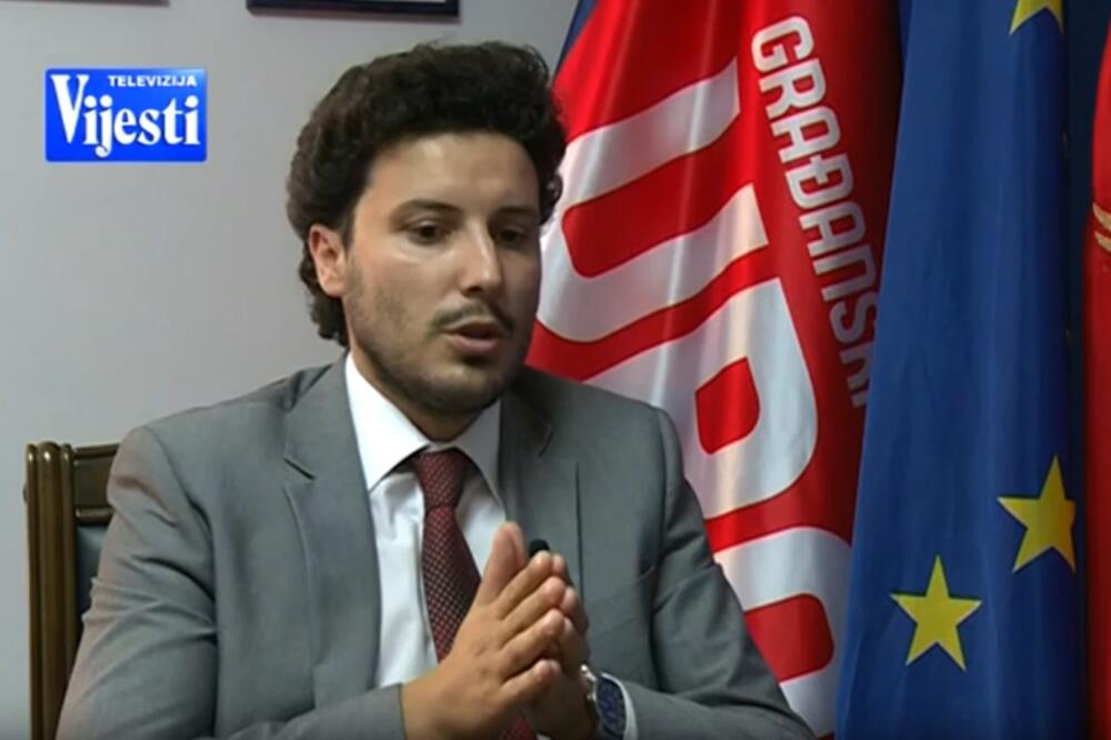 Dritan Abazović, Foto: Screenshot (YouTube)