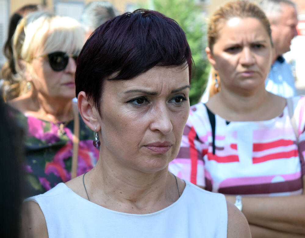 Jelena Dragović, protest sindikata