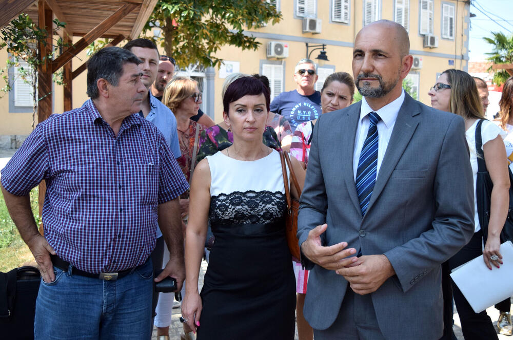 Jelena Dragović, protest sindikata