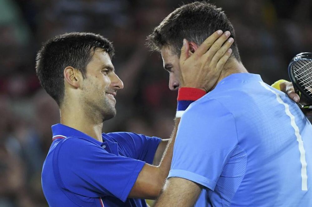 đoković del potro, Foto: Reuters