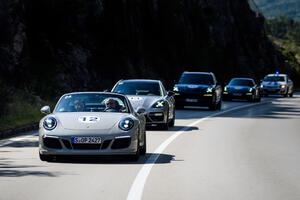 "Za volanom": Poršeima kroz Crnu Goru bez ograničenja