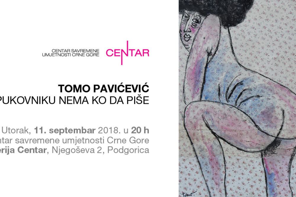 izložba Tomo Pavićević, Foto: Centar savremene umjetnosti Crne Gore