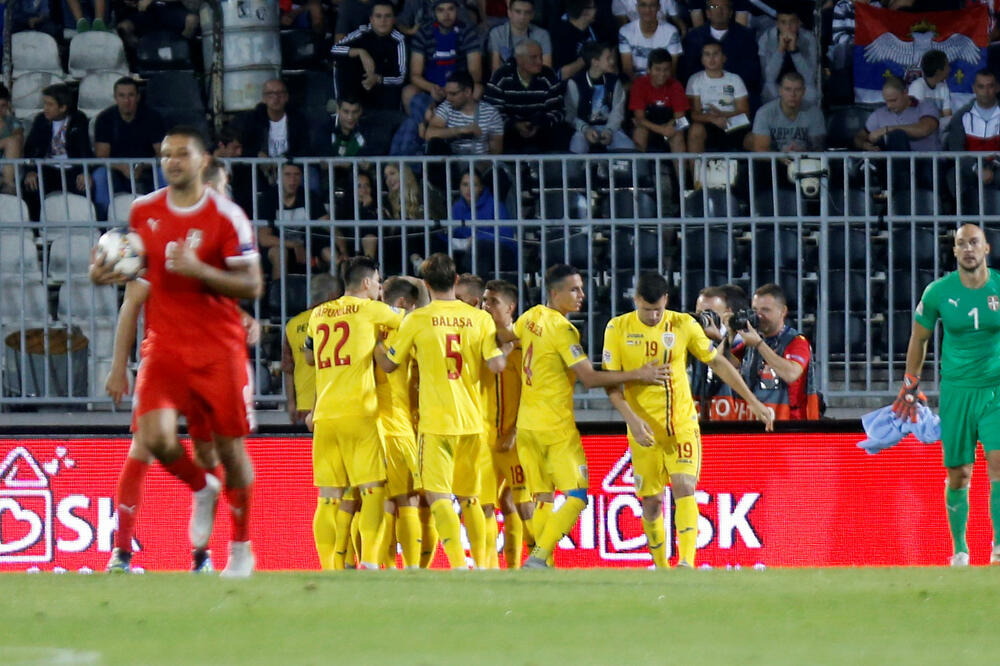 Srbija - Rumunija Liga nacija, Foto: Reuters