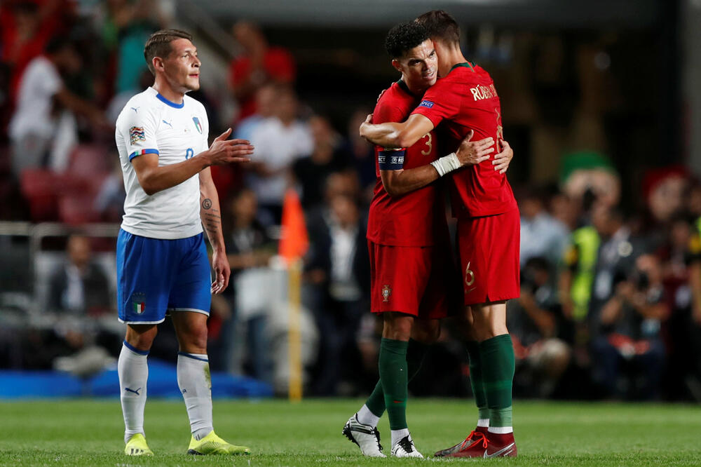 Portugal - Italija Liga nacija, Foto: Reuters