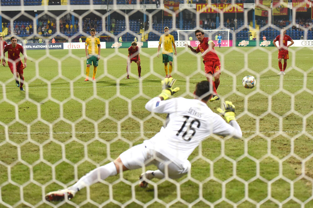 Crna Gora - Litvanija Liga nacija, Foto: Savo Prelević