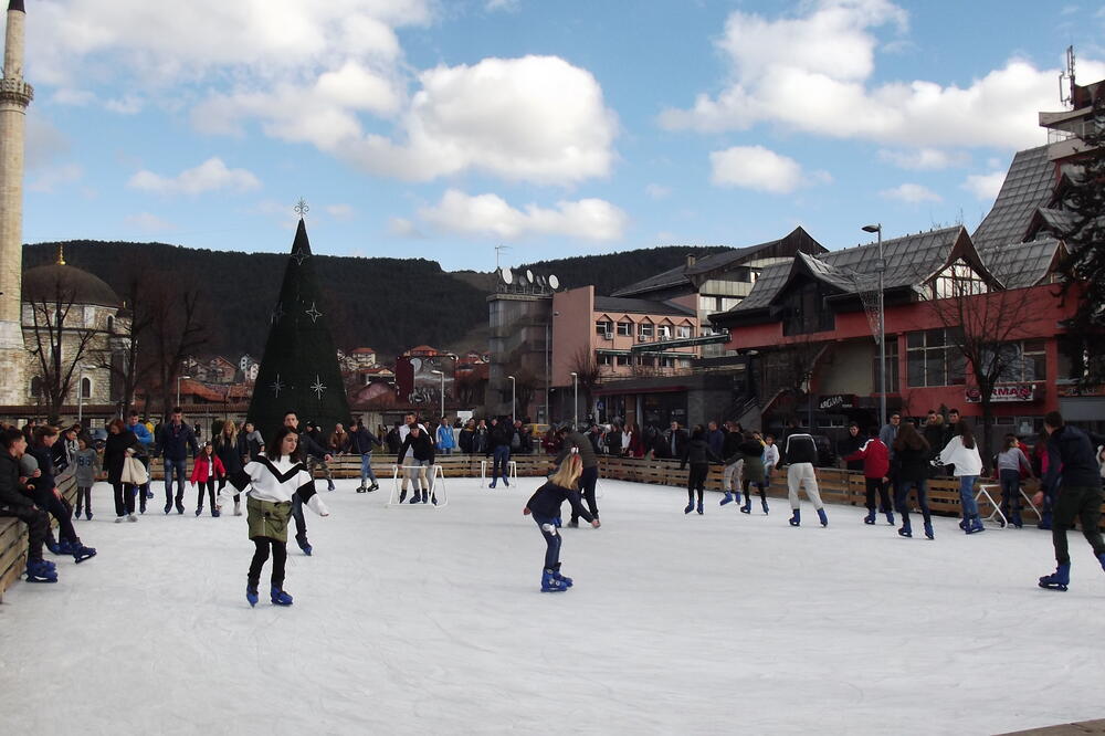 Pljevlja, klizalište, Foto: Goran Malidžan