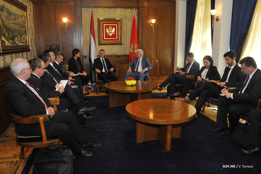 Laslo Kover, Duško Marković, Foto: Vlada Crne Gore