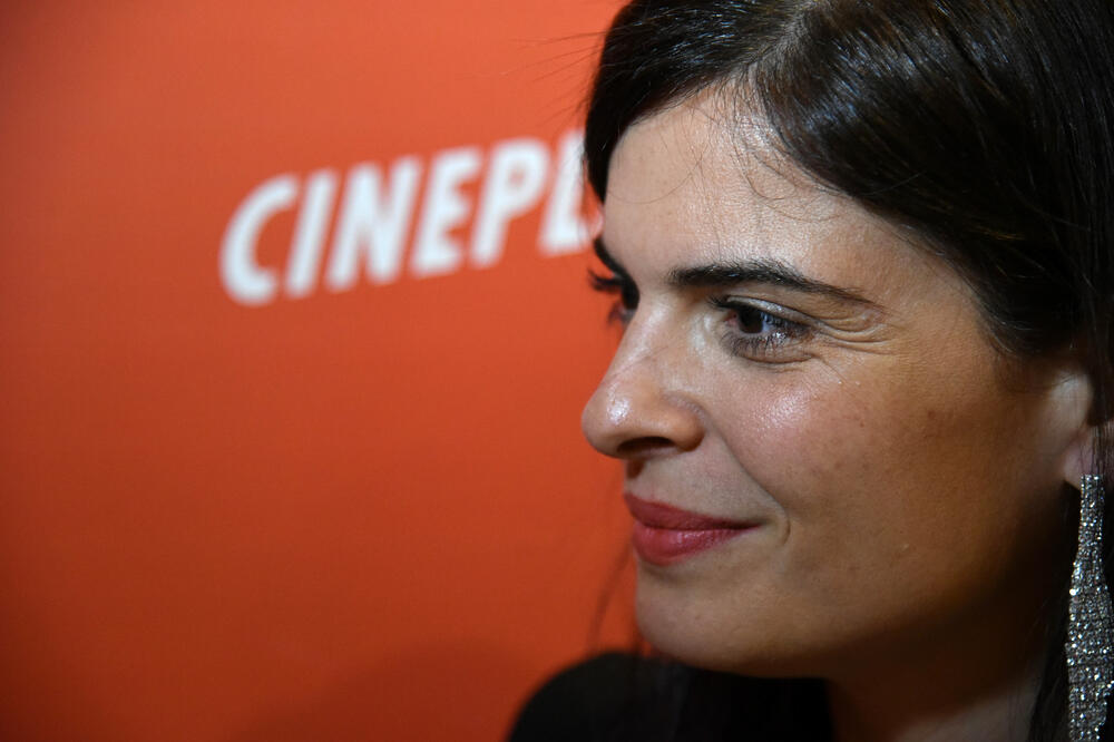 Sa premijere u Podgorici: Milena Predić, Foto: Boris Pejović