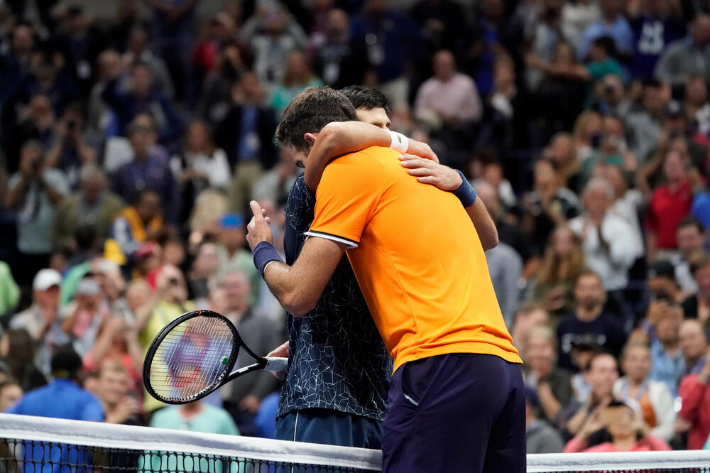 đoković del potro, Foto: Reuters